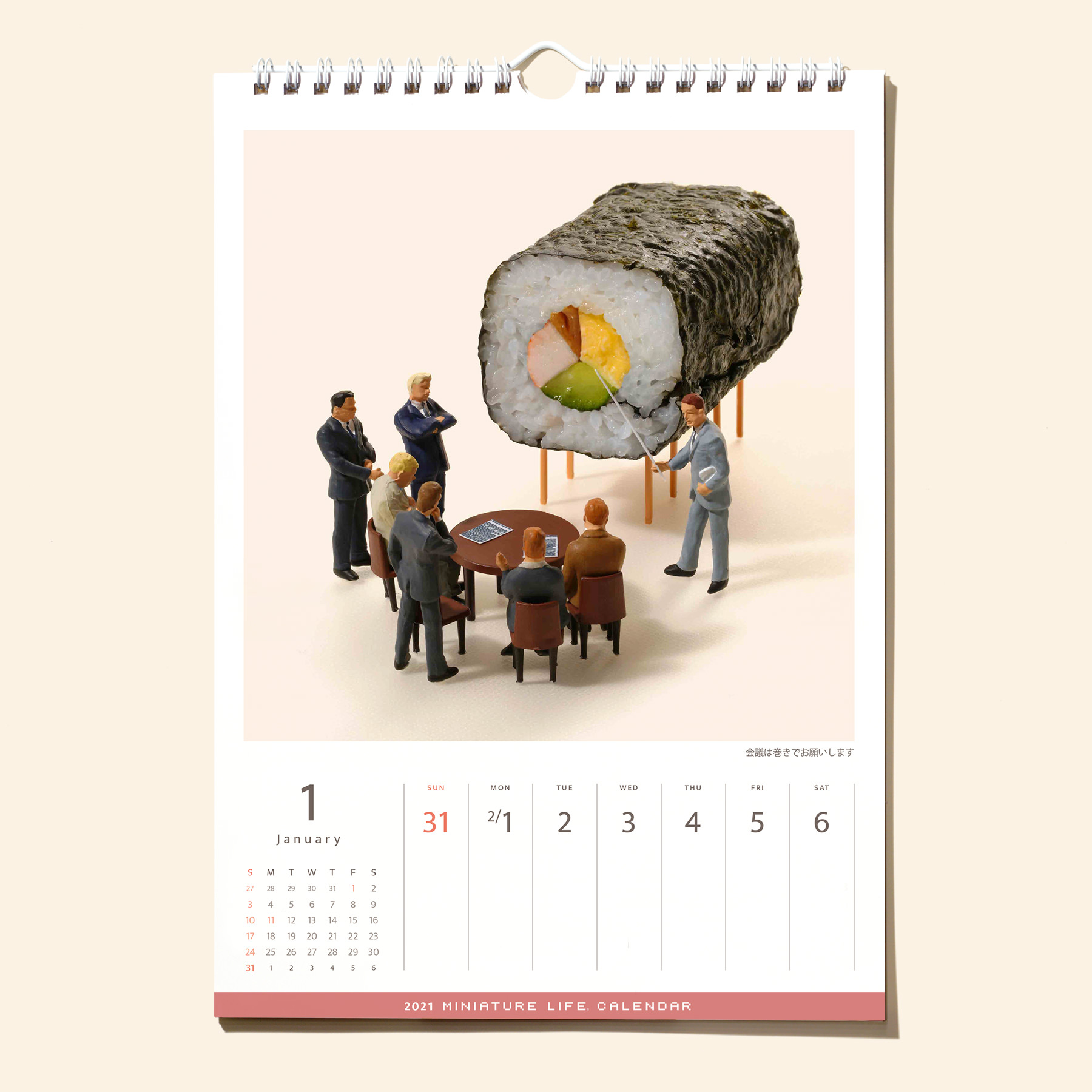 Miniature Calendar 2021