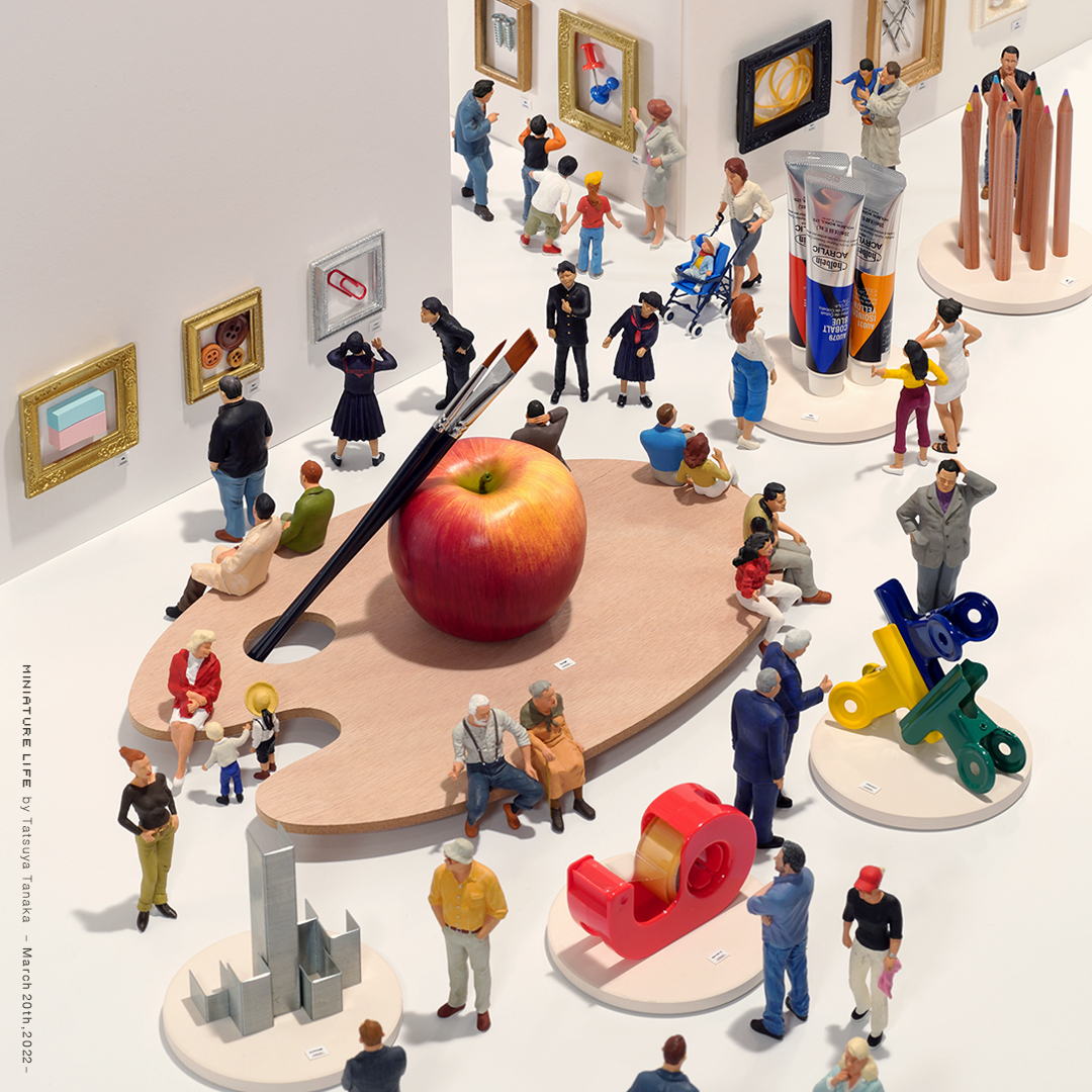 Fantastici calendari di diorami in miniatura di Tatsuya Tanaka