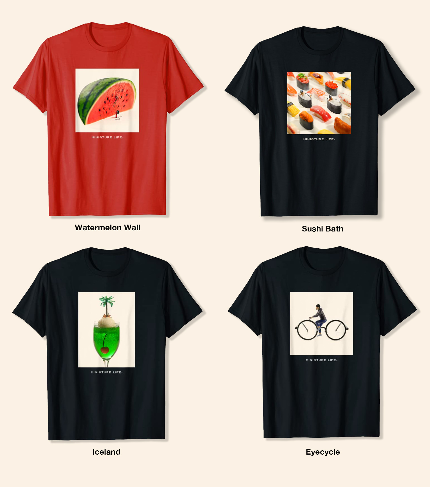 MINIATURE LIFE T-shirts