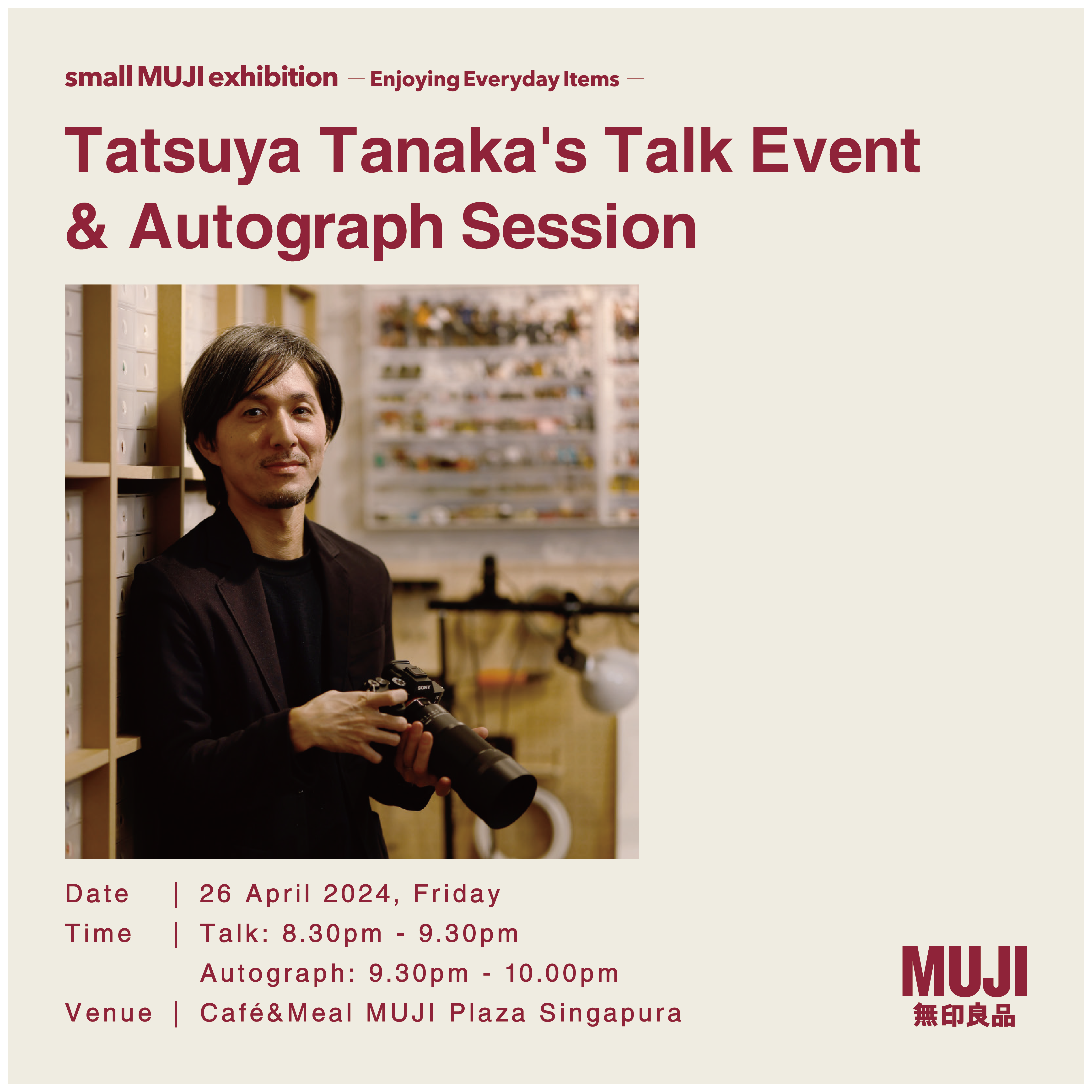 Tatsuya Tanaka's Talk Event & Autograph Session