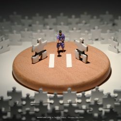 パズルのピースが、のこったのこった！