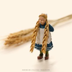 三つ編みだけど、刈ーるヘア