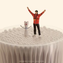 オリンピックのマス“コットン”キャラ