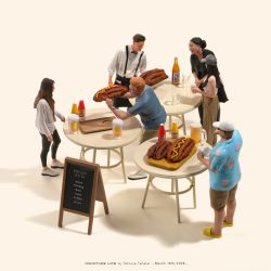 ナッツかしい味のホットドッグ