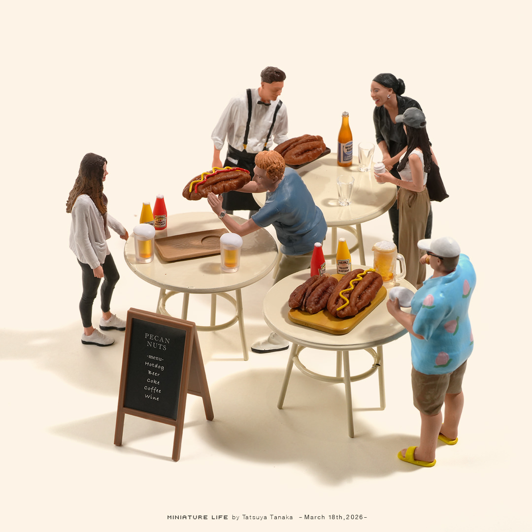 ナッツかしい味のホットドッグ