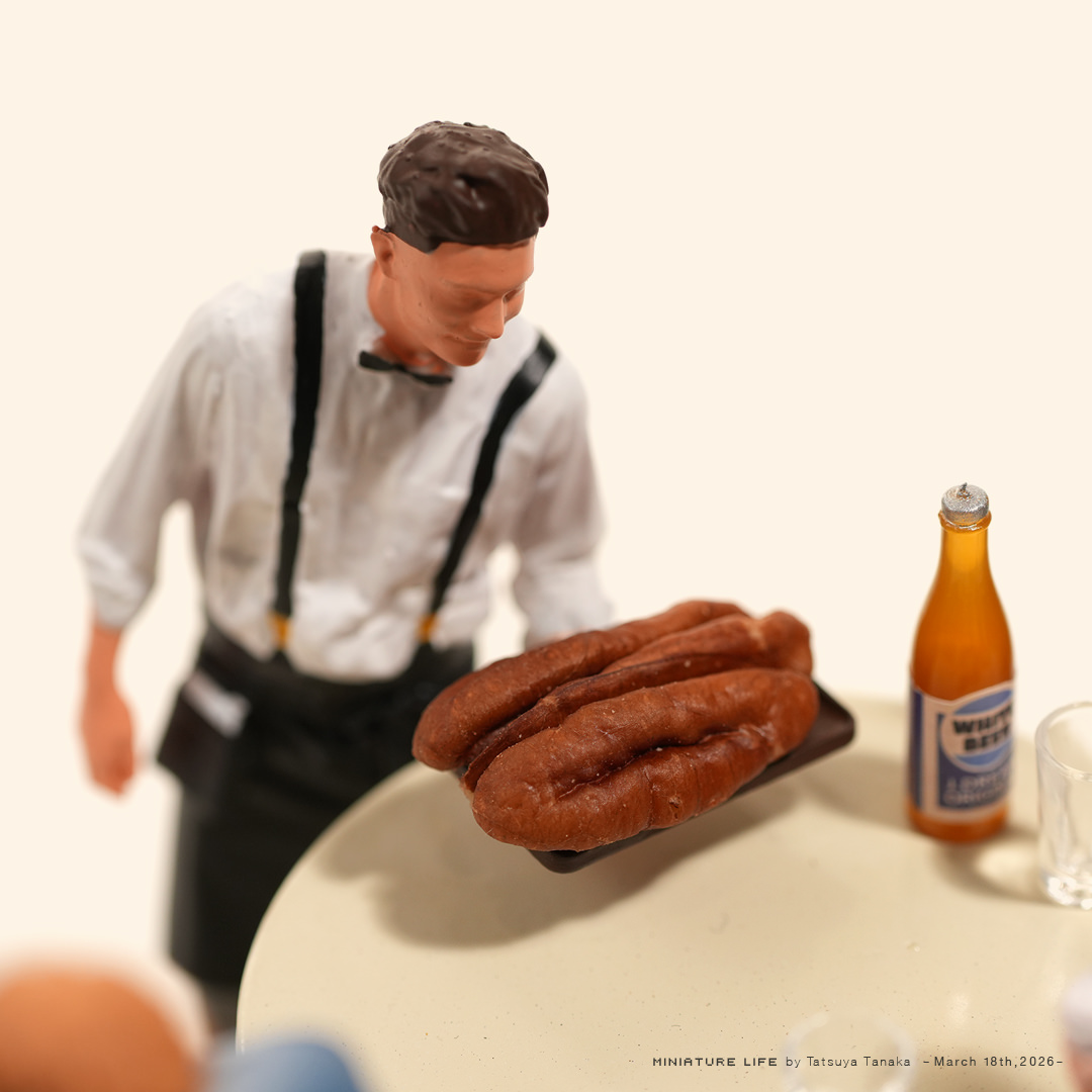 ナッツかしい味のホットドッグ