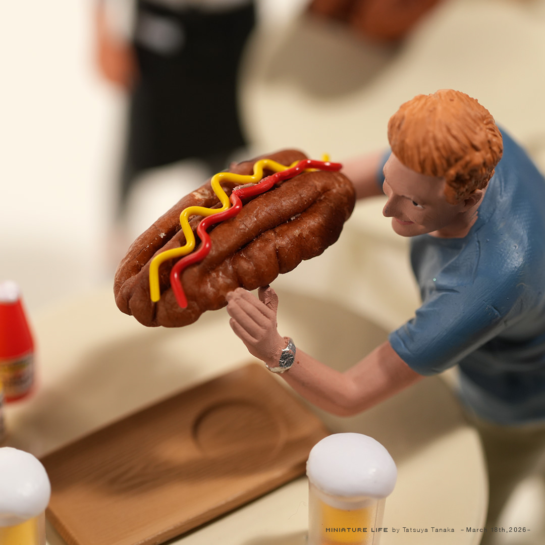 ナッツかしい味のホットドッグ