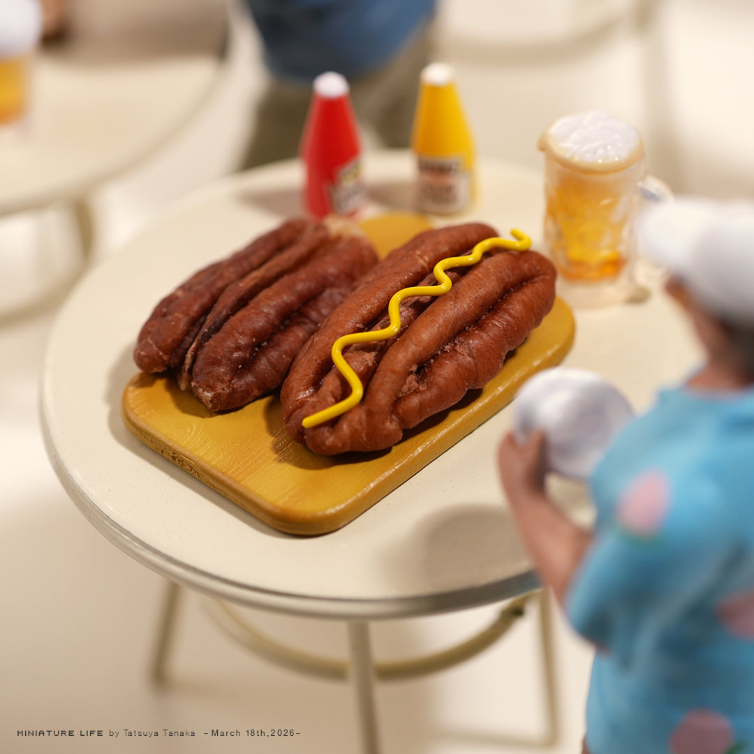 ナッツかしい味のホットドッグ