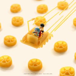 麺が“のび”る前にタイムスリップ