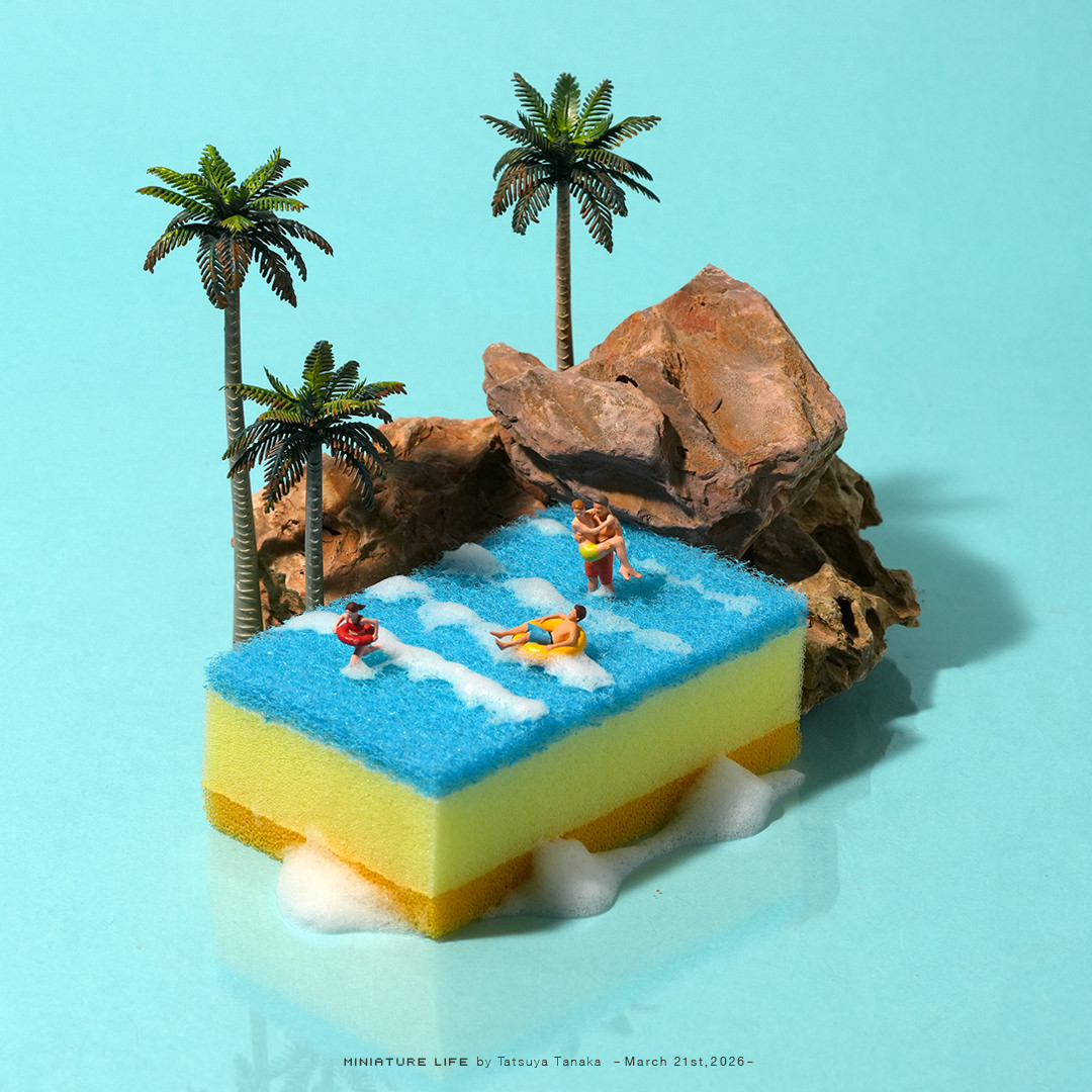 波が来ても“泡”てない